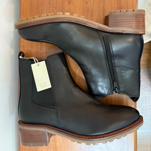 Joie Classic Black Ankle Booties - Picture 2 of 5